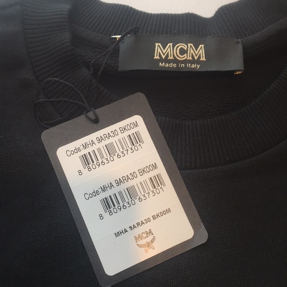 ♟MCM♟Men’s Resnick Utility Velcro sweatshirt - Picture 5 of 16